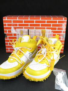 Nike x Off-White ナイキ×オフホワイト エアフォース1 MID DR0500-101 スニーカー 箱　27.0ｃｍ