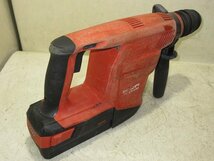 ▲▽7606　HILTI　ヒルティ　充電式　ハンマードリル　TE30-A36　バッテリー ×２　B36/5.2　セット品△▼_画像4