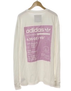 adidas Adidas * задний принт футболка с длинным рукавом 