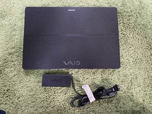 ◆SONY VAIO SVF15N18DJB Core i7-4500U メモリ8GB WiFi6 5GHz帯 Bluetooth 5.3 純正ACアダプター 液晶画面割れ ジャンク品