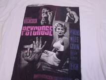 超希少仕様 映画 PSYCHO/フランス版 アルフレッドヒッチコック監督 90年代/ヴィンテージTシャツ ほぼデッドストック アンダーカバー 高橋盾_画像3