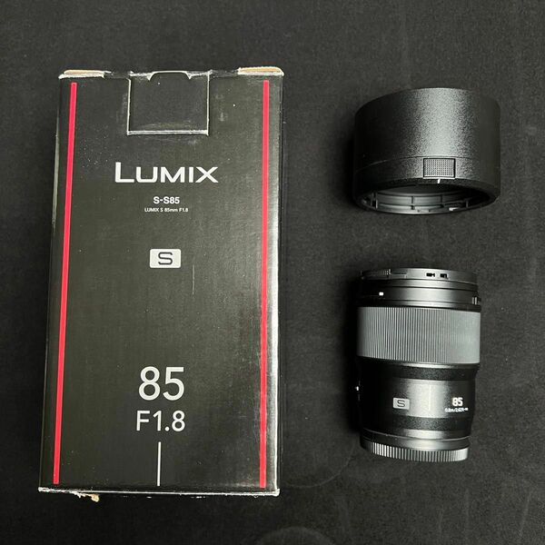 LUMIX S-S85 85mm F1.8 Lマウント 単焦点 フィルター付き