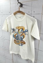 80s HARLEY DAVIDSON SCREEN STARS Tシャツ ハーレーダヴィッドソン コブラ 3D ヴィンテージ ハーレー USA製 _画像2