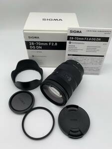 ☆美品【SIGMA】28-70mm F2.8 DG DN Contemporary SONY ソニー用 シグマ 管理番号 : 3573
