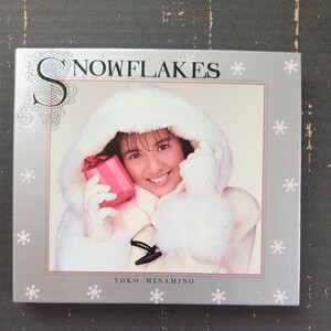 中古CDアルバム　SNOWFLAKES スノーフレイク　南野陽子　ディスク面研磨跡あり