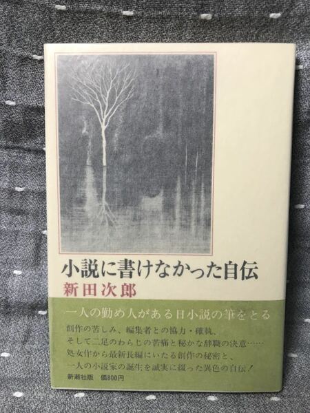 【美品】 【送料無料】 新田次郎 「小説に書けなかった自伝」 新潮社　単行本　初版・元帯