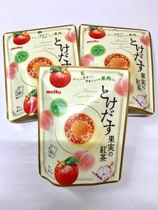 meito とけだす 果実の紅茶　アップル＆ピーチ　3袋セット