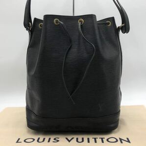  【廃盤・人気モデル】LOUIS VUITTON ルイヴィトン エピ ノエ 巾着 ショルダーバッグ 黒 ブラック 肩掛けの画像1