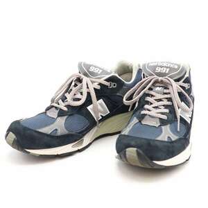 NEW BALANCE ニューバランス M991NV スニーカー ネイビー UK9 ITXARWY9TYCG