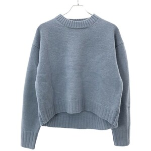 TODAYFUL トゥデイフル 22AW Superfine Wool Knit カシミヤ混ウールニットセーター ブルー F 12220525 IT5O6WO5241O