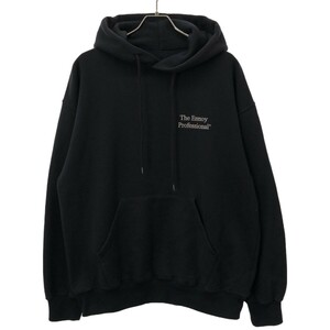 ENNOY×スタイリスト私物 エンノイ×スタイリストシブツ 22AW PROFESSIONAL HOODIE ロゴ刺繍プルオーバーパーカー ネイビー L IT8CKC0MIH7O