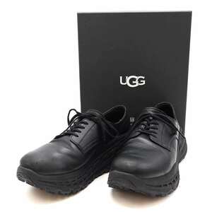 N.HOOLYWOOD×UGG エヌハリウッド ×アグ COMPILE レザースニーカー ブラック 26cm 2201-SE01peg 1114111 ITCWD4D2UZMO