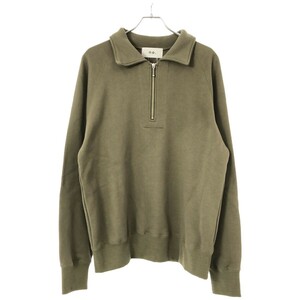 no. ナンバー 23AW HALF ZIP COLLAR SWEAT ハーフジップスウェットトレーナー 23-sp-sw-03 カーキ 2 ITLOHOBT4MR6