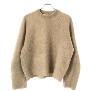 unfil アンフィル stretch superkid mohair sweater ストレッチ スーパーキッドモヘアセーター WWFL-UU007 ベージュ 1 ITCMVHVRRIKN