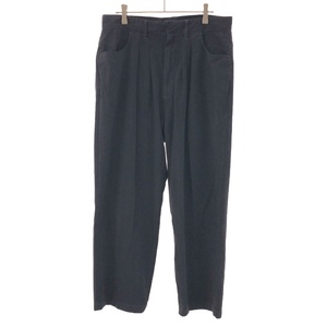 FARAH ファーラー Two-tuck Wide Tapered Pants 2タックワイドテーパードパンツ ネイビー系 32 FR0201-M4004 ITTURW3XFIN4