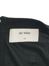 lot holon ロットホロン ジャージー オールインワン ブラック 44 H61-301 ITYW5760QOQC_画像3