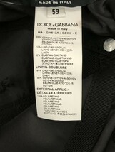 DOLCE&GABBANA ドルチェ＆ガッバーナ 18SS ラベルロゴキャップ ブラック 59 GH613A/GEI67 ITRYALX5I2EV_画像5