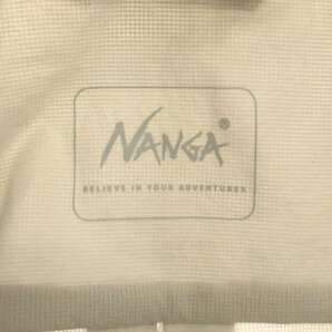 NANGA ナンガ AIR CLOTH COMFY S/S SHIRT エアクロスコンフィーショートスリーブシャツ ライトグレー L NW2211-1H228 ITBWGG63FWPTの画像3