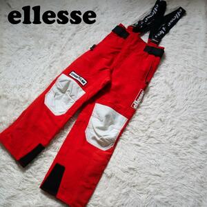 エレッセ/ellesse スキーパンツ スキーウェア サスペンダー付き スノーボードウエア