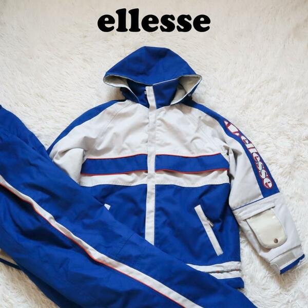 ellesse/エレッセ スキーウェア スノーボードウエア ジャケット パンツ サスペンダー ヴィンテージ