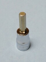 7mm 3/8 ヘックス 6角 スナップオン ヘックスソケット FAM7E 中古品 超美品 保管品 SNAPON SNAP-ON 送料無料 Hex スタンダード_画像2