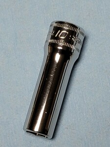 10mm 3/8 ディープ スナップオン SFSM10 (6角) 中古品 超美品 保管品 SNAPON SNAP-ON ディープソケット ソケット 送料無料