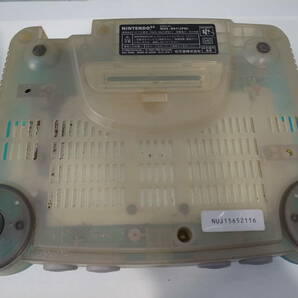 ●ジャンク Nintendo 64 NUS-001 2台まとめて コントローラー（2個） ※通電のみ確認の画像3