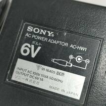 [S01N]SONY 外側プラス 6V 1A ACアダプター AC-HW1　/ケーブル/HW-30/電源コード/ソニー/レトロ_画像2