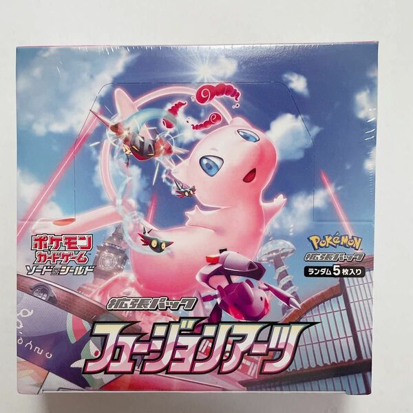 ポケモンカード　フュージョンアーツ　未開封BOXシュリンク付き