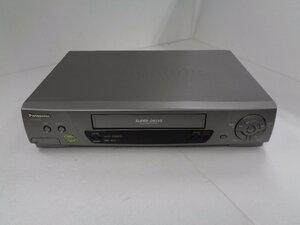 【ジャンク品・送料落札者様負担】Panasonic　NV-H110　VHSビデオデッキ