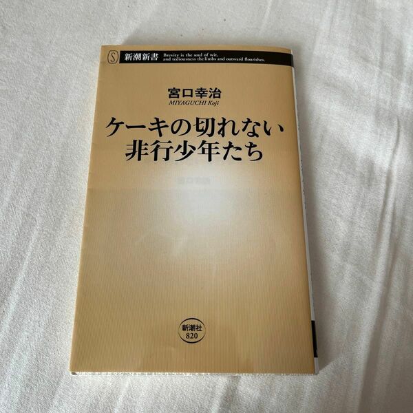 ケーキの切れない非行少年たち （新潮新書　８２０） 宮口幸治／著