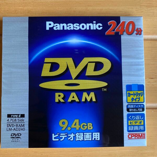 DVD-RAM TYPE4 240分 9.4GB ビデオ録画用 [LM-AD240]