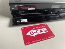 Et673◆SHARP シャープ◆ブルーレイディスクレコーダー BD-S560 2014年製 Blu-ray 映像機器 B-Casカード付 動作品 _画像4