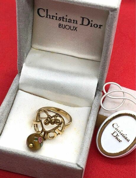 クリスチャンディオール リング　Diorロゴ指輪　サイズ 10~11号