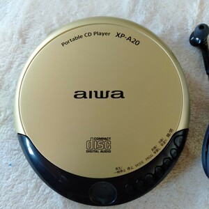 つ006 ジャンク aiwa ポータブルCDプレーヤー XP-A20 アイワ ウォークマン 本体