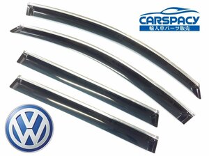 新品即納11-14 VW パサートヴァリアント B7 サイド ドアバイザー メッキモール入