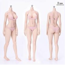 【LDDOLL】1/6 女性素体 シリコン製指+メイク【29L】(Normal（DD普肌に近い TBL白肌に近い ）, 指ワイヤーあり+機械式肘関節 ホットトイズ_画像2