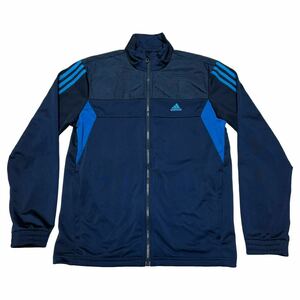 adidas Adidas jersey jacket s Lee stripe s navy M