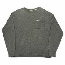 Goodwear グッドウェア スウェット ロンT グレー L_画像1