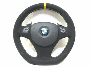  rare! M Performance! alcantara! E90 BMW VR20 320i steering gear steering wheel airbag cover E87 E91 E92 control number (W-SI29)