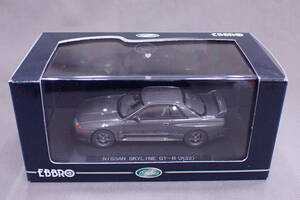 EBBRO Oldies NISSAN SKYLINE GT-R R32 GUN GRAY 759 1/43 エブロ 日産 スカイライン ミニカー Z01152