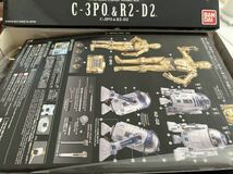 希少！BANDAI バンダイ STAR WARS スターウォーズ 未組立 1/12 C-3PO & R2-D2 THE LAST JEDI 223297 定価スタート！_画像2