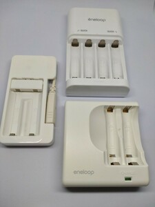 SANYO エネループ 充電器 単3形 単4形 ジャンク品　3個セット