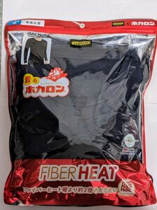 FIBER HEAT 暖 PREMIUM 丸首 長袖