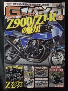 [13298]G-ワークス バイク Vol.9 2018年2月8日 三栄書房 単車改造 ZRX1100 Z1-R エンジン パーツ フレーム 中型車 カスタム 性能 加工 趣味