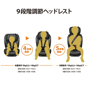 ◆Ｑ◆美品 Combiセイブトレック ISOFIX エッグショックTA◆1才頃～コンビの画像9