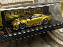 1/64 イノモデル ニッサン　GT-R R35 トップシークレット　オートサロン top secret IN64-R35TS-TAS22 inno _画像1