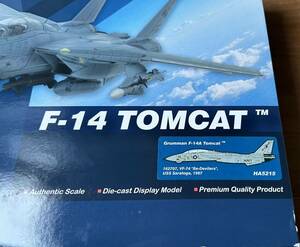 1/72 ホビーマスター　F-14A アメリカ海軍 第74戦闘飛行隊 VF-74 ビーデビラーズ　空母サラトガ搭載 HA5215 難あり　ジャンク