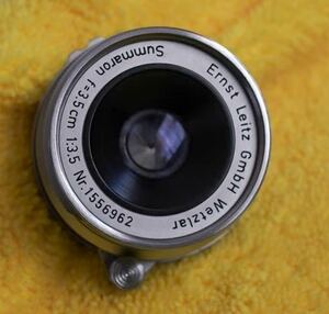 ライカ ズマロン35mmF3.5 E39 後期　Leica Lマウント LENS 
