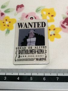◆ONEPIECE ワンピース WANTED クマ